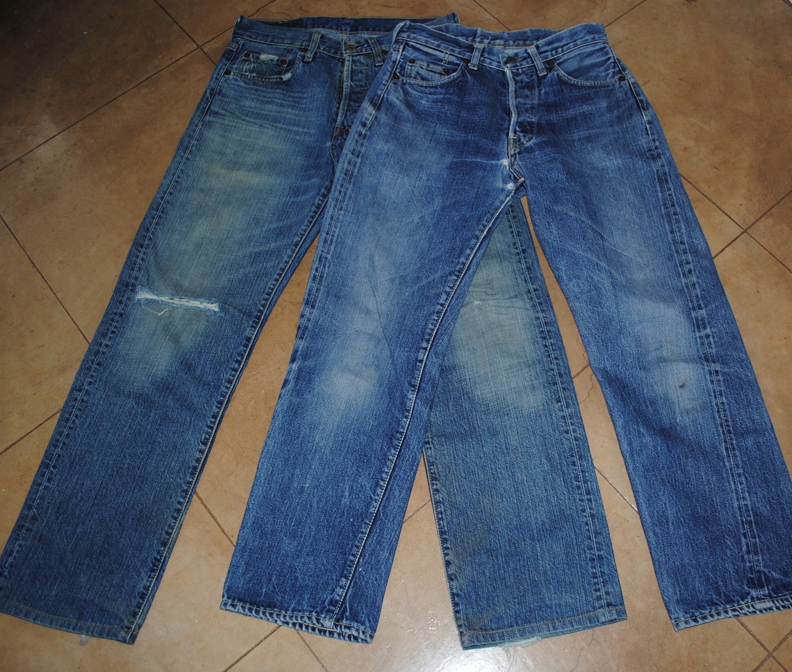 LEVIS 501 VINTAGE BIG E 色落ちコンディション◎